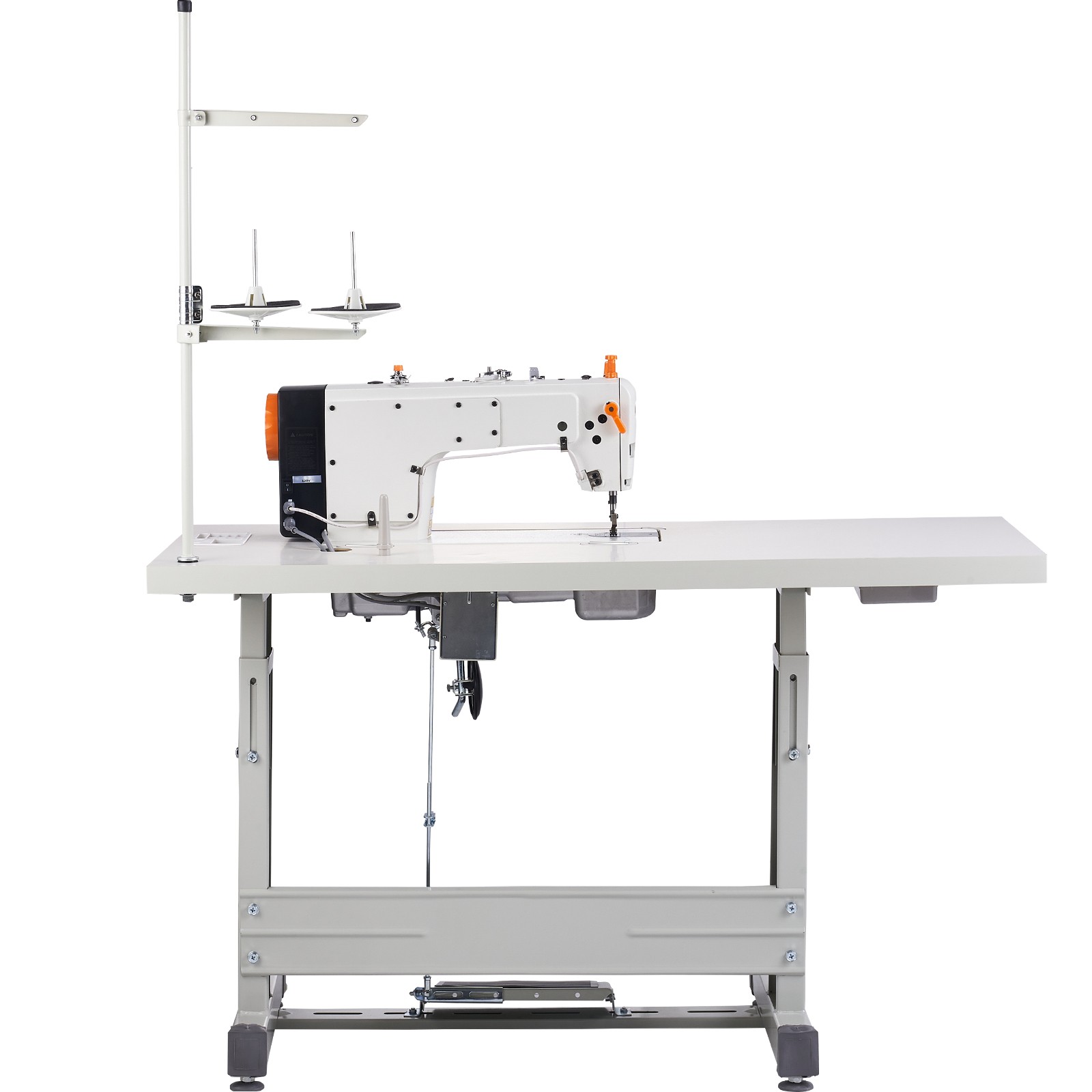VEVOR Industrial Lockstitch Sewing Machine Lockstitch 550W Servo Motor and Table